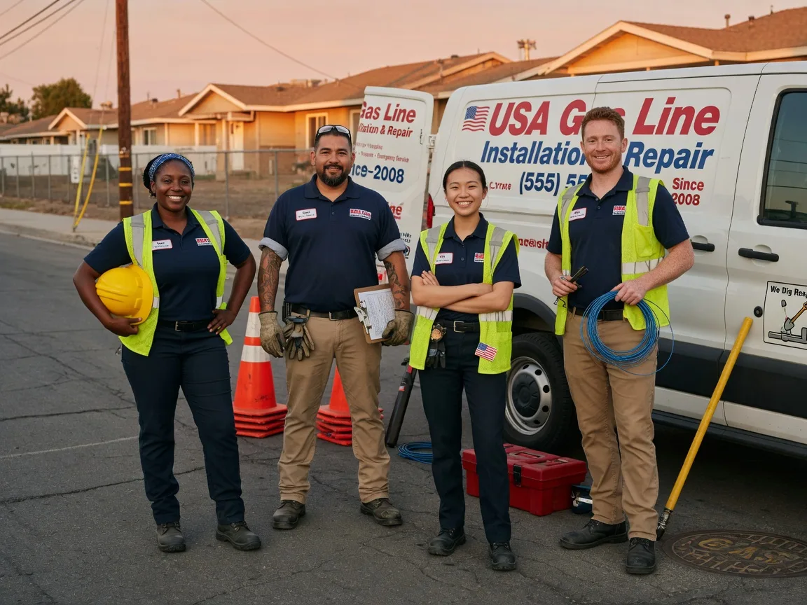 Gas Line Installation company in Alpine, CA